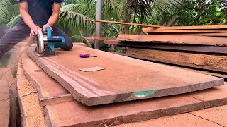Incredible Skills & Techniques Woodworking Young Workers // Install Extremely Fast Wooden Stair