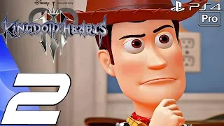 Kingdom Hearts 3 - Gameplay Walkthrough Part 2 - Toy Story & Twilight Town (Full Game) PS4 PRO