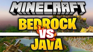 Minecraft Bedrock или Minecraft Java | В чём различие?!