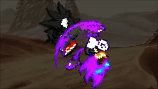 Dark Sonic vs Scourge Sprite Animation