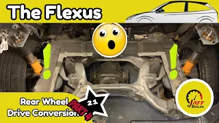 The RWD Conversion, A Saga - The Flexus Episode 21 - Ford Focus Twin Turbo V8 Project Car Build