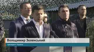 Зеленский на Донбассе поздравил украинских Военных С Днем защитника Украины