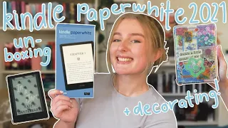 i got a kindle!! 📖 decorating + pros & cons of my first kindle! 🪴✨