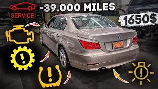BMW e60 в максималке, за минималку! 60.000км без замены масла и обслуживания