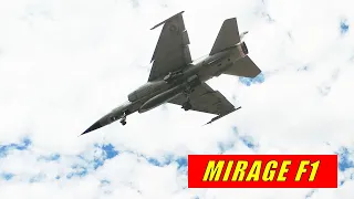 Mirage F1 Steep Turn and Diving😱 #shorts