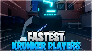 Top FASTEST Players In Krunker...