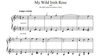 My Wild Irish Rose【楽譜あり sheetmusic】Keith Jarrett