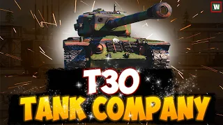 На что способен Т30 из рейтинговых боев в Tank Company