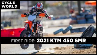 2021 KTM 450 SMR First Ride Review