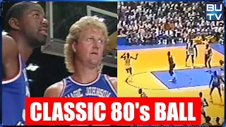 Kobe Fan Reacts to 1986 Midsummer Night's Magic charity game & Dunk Contest | FULL GAME