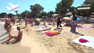 🔥IBIZA Cala Bassa🔥 Spain beach walk 2022 4K HDR   KOHEMIAN chapter5