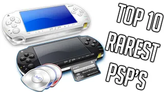 Top 10 Rarest PSP Consoles | X000 Series 2020 Edition