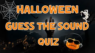 Guess The Halloween Sound Quiz | ESL Halloween Games | 4K