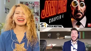 John Wick Chapter 4 Pitch Meeting Reaction | Ryan George Reaction | John Wick reaction