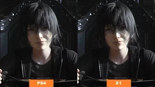 Final Fantasy 15 - PS4 vs Xbox One Graphics Comparison