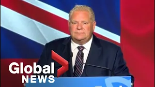 Ontario Premier Doug Ford holds 1st news conference after election win | FULL