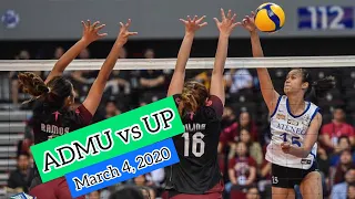 ADMU vs UP | UAAP SEASON 82 WOMENS VOLLEYBALL