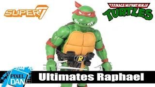TMNT Ultimates Raphael Super7 Action Figure Review | Teenage Mutant Ninja Turtles