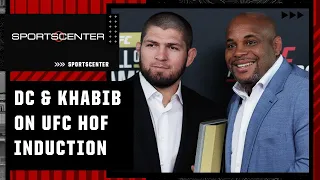 DC & Khabib discuss UFC Hall of Fame induction | SportsCenter