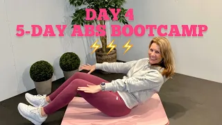 💗DAY 4 | 5-DAY ABS BOOTCAMP CHALLENGE