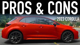 Pros & Cons of the 2023 Toyota Corolla XSE Hatchback