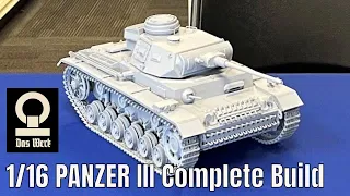 Das Werk 1/16 Panzer III Ausf J  Complete Build ( DAK North Africa version )