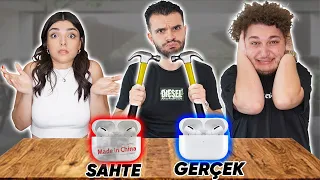 ORİJİNAL veya SAHTE CHALLENGE ?! w/ @EdaBicim & @bicimali