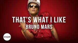Bruno Mars - That's What I Like (Official Karaoke Instrumental) | SongJam