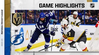 Golden Knights @ Lightning 3/9 | NHL Highlights 2023
