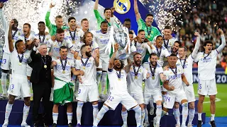 Real Madrid 15th time UEFA Champions League 2024 winners beating Dortmund in the finals with 2-0