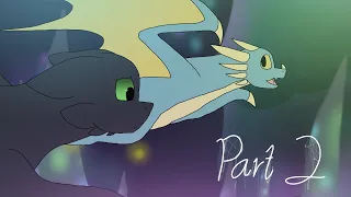 Toothless X Light Fury // part 2 (Silhouette) [REMAKE] 13+