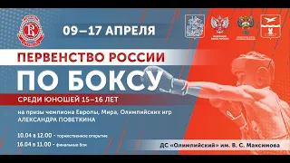 Первенство России по боксу среди юношей 15-16 лет. Чехов. День 6.