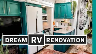 Renovated RV Tour: Full-time Traveling Family of 4