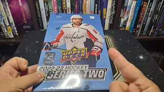 2022-23 Upper Deck NHL Series 2 Hobby Box Break This Box Was FIRE 🔥