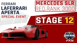 Asphalt 9 | Ferrari LaFerrari Aperta SE | STAGE 12 | Mercedes SLR McLaren | 1.08.226 Gold Rush