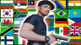 "I Need More Bullets" in different languages meme