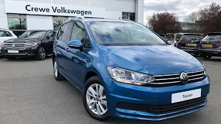 Brand New Volkswagen Touran SE Family 2.0TDI DSG in Caribbean Blue Metallic