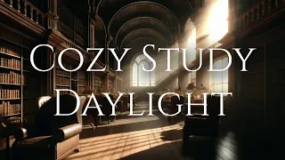 Cozy Study Daylight | Dark Academia Ambience for Study, Sleep, and Relaxation