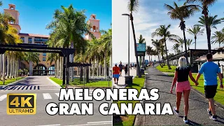 MELONERAS 🌞 Maspalomas Gran Canaria 🇪🇸 | Walking Tour [4K UHD] | JoyofTraveler