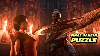 Uncharted The Lost Legacy - How To Solve Final Ganesh Puzzle (Easy Way)