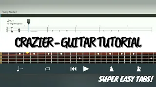 Taylor Swift - Crazier Guitar Tutorial | TAB | Arthur Miguel Version