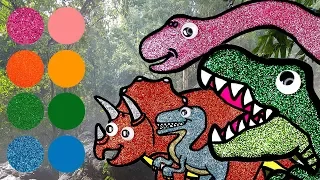 Let's Go to Dinner! | Carnivore & Herbivore Dinosaurs Eat Together