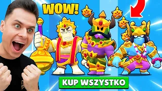 KUPIŁEM WSZYSTKIE NOWE ZŁOTE SKINY! WIELKI TEST! BRAWL STARS