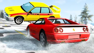 Extreme Car Crashes Compilation #201 - BeamNG Drive | CRASHdriven