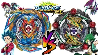 BRAVE VALKYRIE vs CURSE SATAN Valt VS Silas Beyblade Burst Sparking SuperKing Battle ベイブレードバースト超王