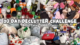 30 DAY DECLUTTER CHALLENGE 2024 | DECLUTTERING 1000 + ITEMS! DECLUTTERING MINIMALISM 2024 ✨PART 3 ✨