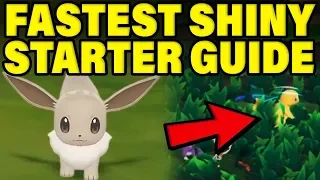 FASTEST SHINY STARTER POKEMON GUIDE! Pokemon Let's Go Shiny Pokemon Guide