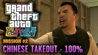 GTA: The Ballad of Gay Tony - Mission #2 - Chinese Takeout [100%] (1080p)