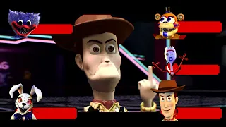 FNAF SFM TOY STORY 4 FORKY AND WOODY VS SECURITY BREACH ANIMATRONICS Toy Story 4 Animation WITH HEA