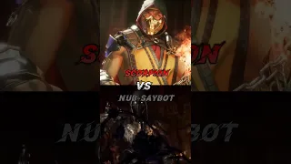 Scorpion vs Noob-saibot of Mortal Kombat #mortalkombat #scorpion #battly #vs